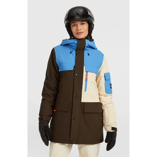 Veste de ski FWC'Peak Pro | Blue Poppy Colour Block