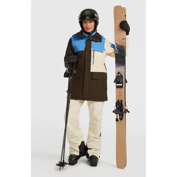 Veste de ski FWC'Peak Pro | Blue Poppy Colour Block