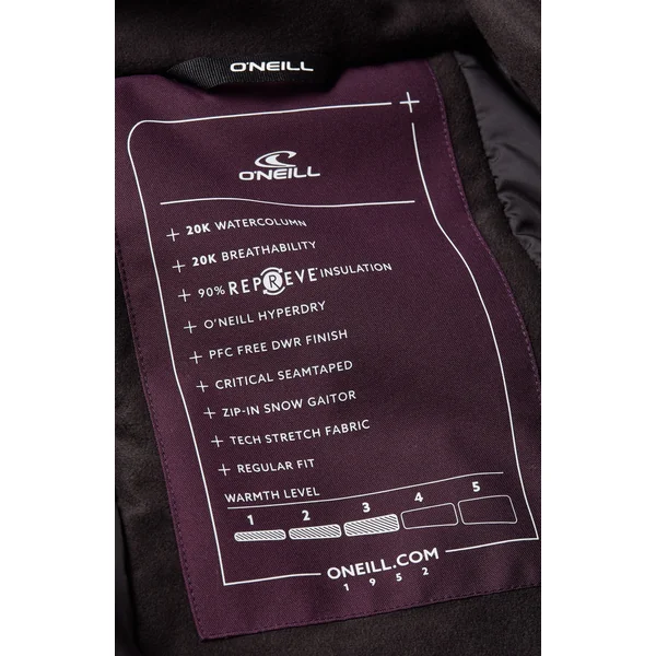 Veste de ski O'Riginals Hybrid | Aubergine Colour Block