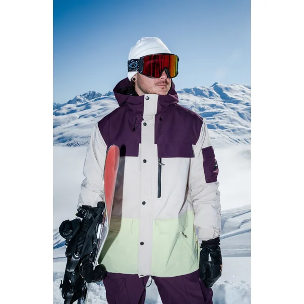 Veste de ski Utility Pro Hybrid | Atmosphere Colour Block
