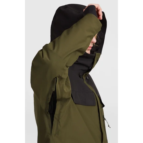 Veste de ski Utility Pro Hybrid | Forest Night Colour Block