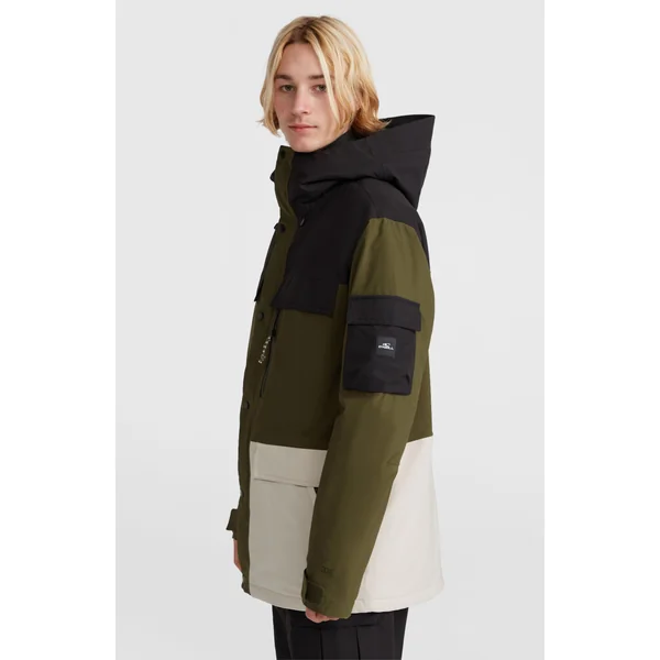 Veste de ski Utility Pro Hybrid | Forest Night Colour Block