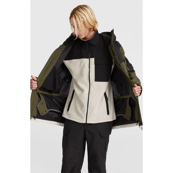 Veste de ski Utility Pro Hybrid | Forest Night Colour Block