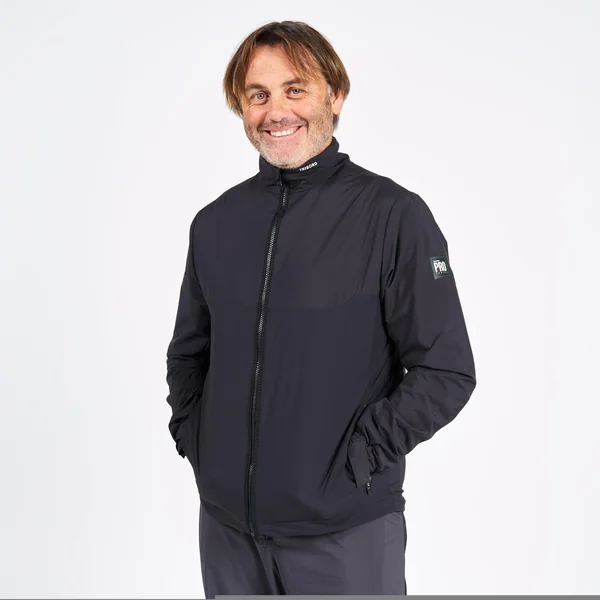 Veste de voile doublée mérinos homme - Offshore Pro Series gris carbone