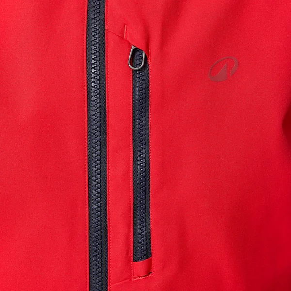 Veste de voile imperméable coupe vent homme Sailing 500 rouge