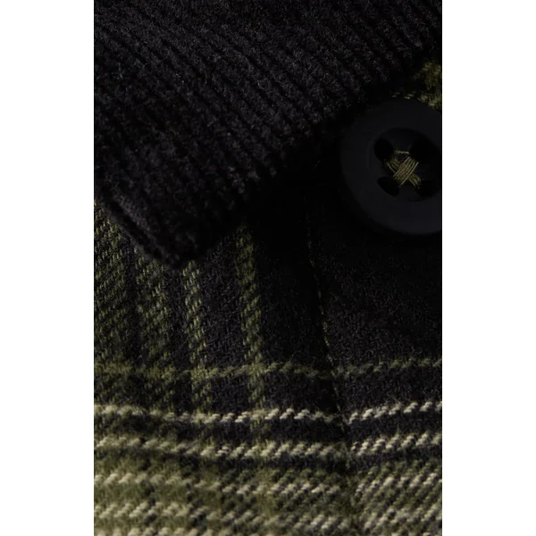Veste doublée en polaire | Green Check Small
