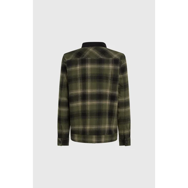 Veste doublée en polaire | Green Check Small