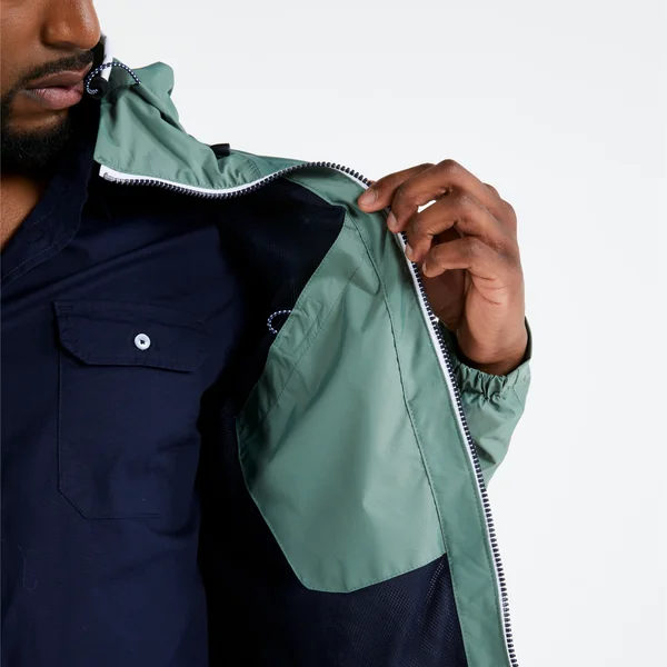 Veste imperméable et coupe vent de voile homme, 100 kaki