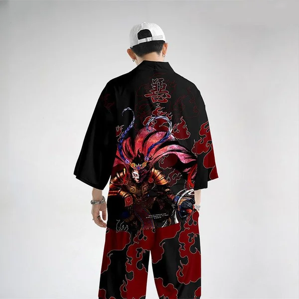 Veste Kimono Démon Sanglant