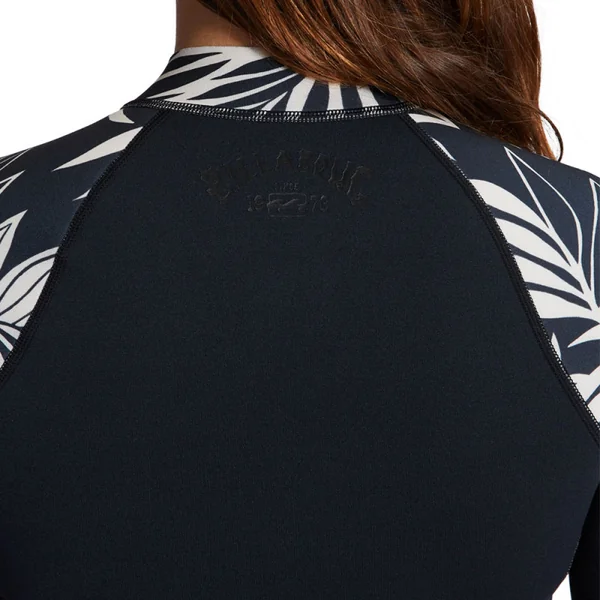 VESTE NEOPRENE FEMME BILLABONG PEEKY 1/1 NOIR TROPICAL