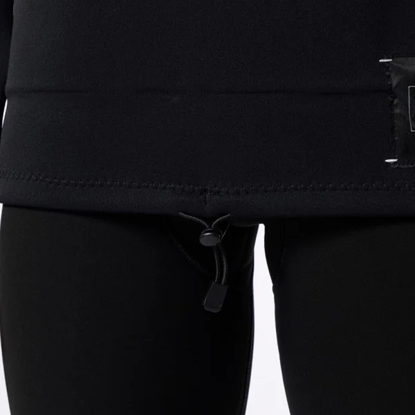 VESTE NEOPRENE MYSTIC FULMAR 3/2MM CAPUCHE BLACK