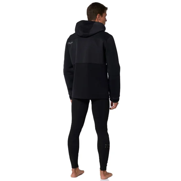 VESTE NEOPRENE MYSTIC FULMAR 3/2MM CAPUCHE BLACK