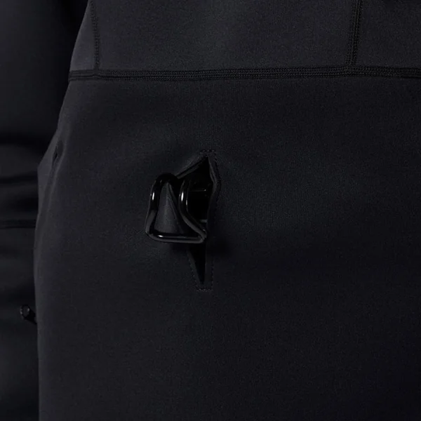 VESTE NEOPRENE MYSTIC FULMAR 3/2MM CAPUCHE BLACK
