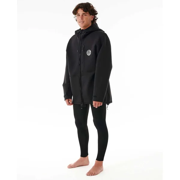 Veste neoprene rip curl neo jacket black