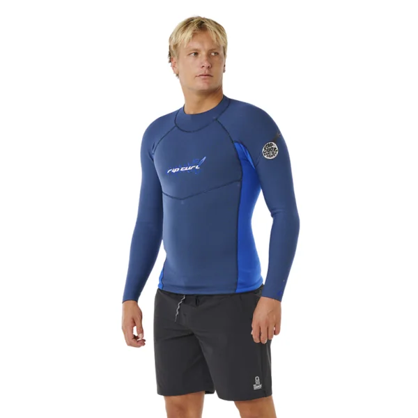 Veste Néoprène RIP CURL E-BOMB LS 1.5mm BLEU