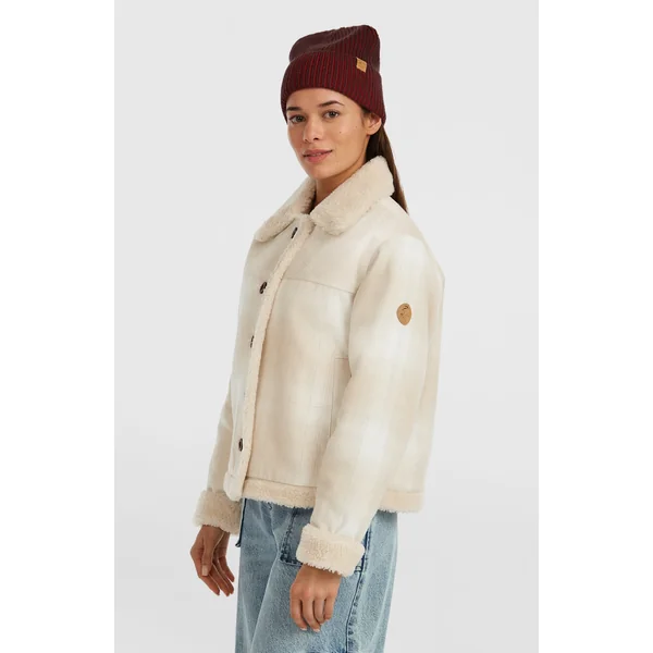 Veste O'Riginals doublée en polaire | Beige Check
