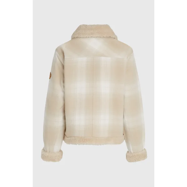 Veste O'Riginals doublée en polaire | Beige Check