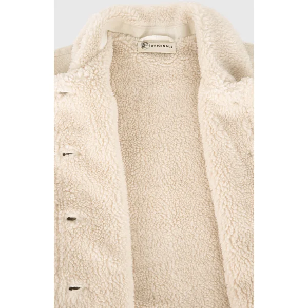 Veste O'Riginals doublée en polaire | Beige Check