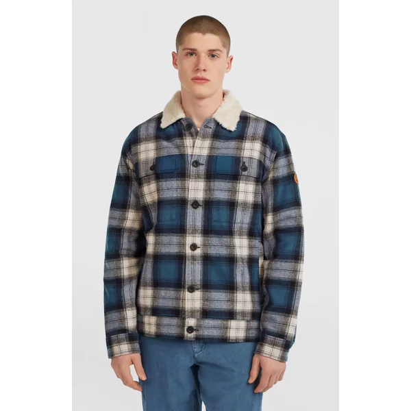 Veste O'Riginals doublée en polaire | Mozart Blue Check