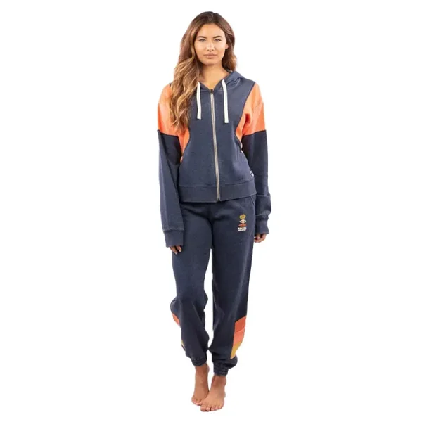 VESTE POLAIRE FEMME RIPCURL MELTING WAVES NAVY