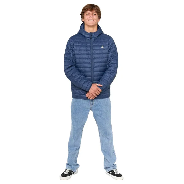 Veste rip curl anti series search puffer hood light navy