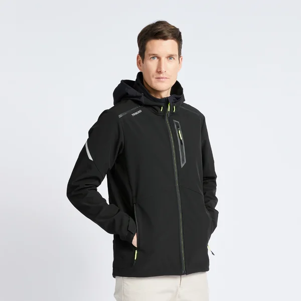 Veste softshell coupe vent Sailing 900 Homme - Noir