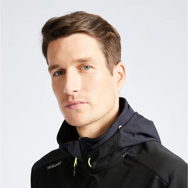 Veste softshell coupe vent Sailing 900 Homme - Noir