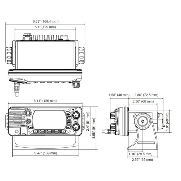 VHF Fixe GX1400 GPS - STANDARD HORIZON