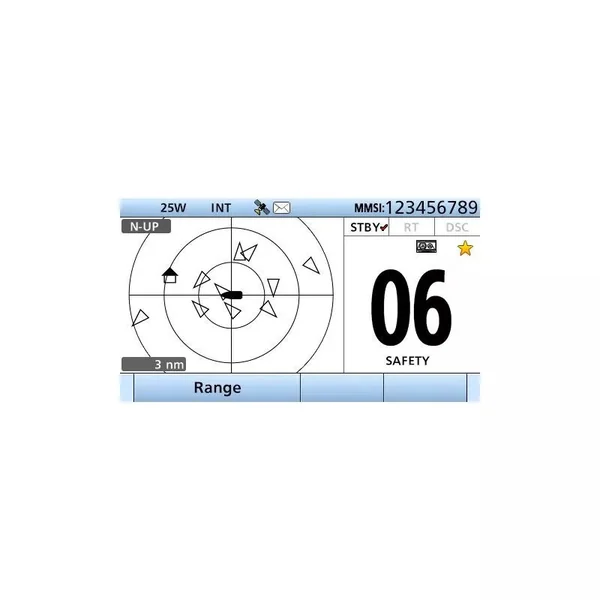 Vhf fixe ic-m605 euro - icom