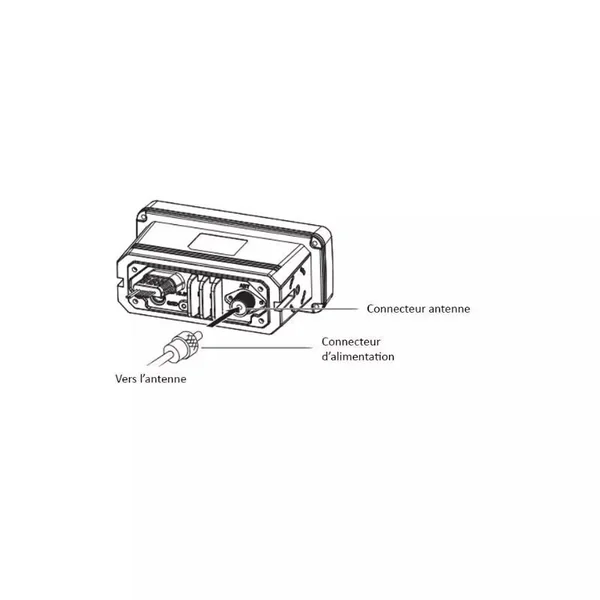 VHF Fixe WP250 - ORANGEMARINE