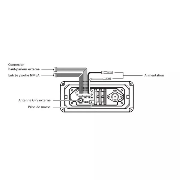 VHF Fixe WP250 - ORANGEMARINE