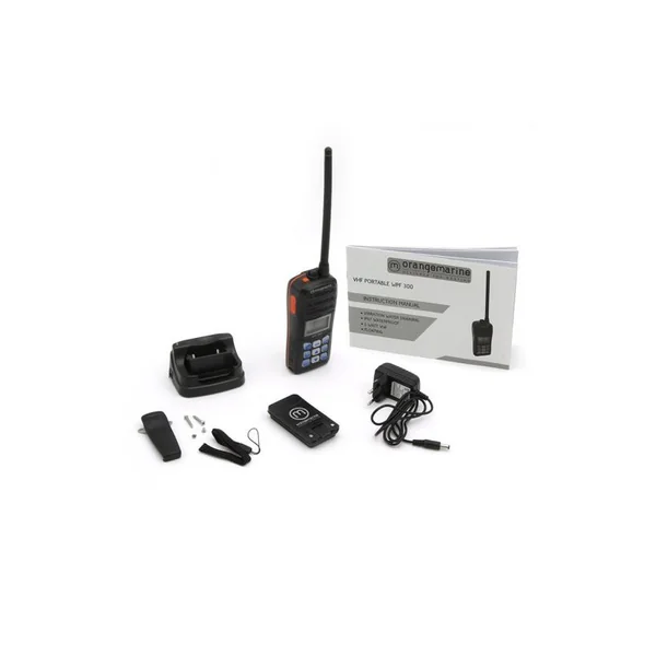 VHF PORTABLE ORANGEMARINE WPF 300 ÉTANCHE ET FLOTTANTE