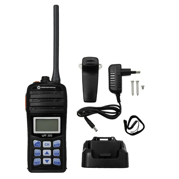 VHF PORTABLE ORANGEMARINE WPF 300 ÉTANCHE ET FLOTTANTE