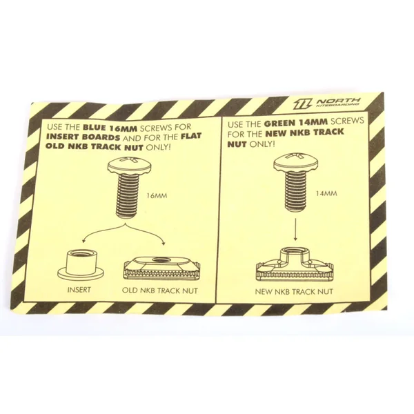 VISSERIE INOX A4 POUR STRAPS NORTH/DUOTONE