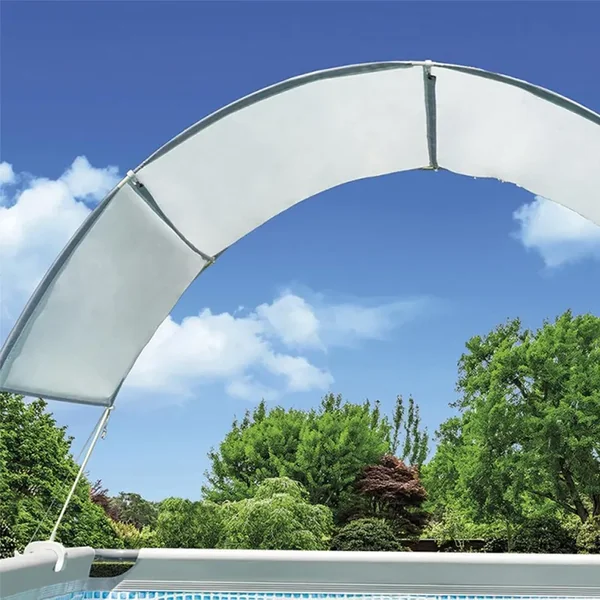 VOILE D'OMBRAGE POUR PISCINE HORS SOL