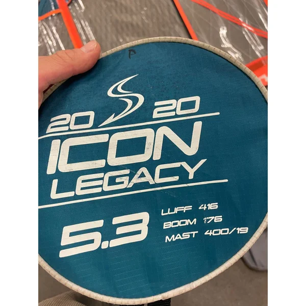 Voile windsurf SIMMER STYLE Icon Legacy 2020 5.3 Occasion D (panneau 2 à réparer)