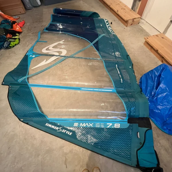Voile windsurf SIMMER STYLE Smax 7.8 Occasion C