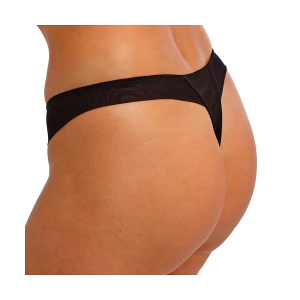 Wacoal Lingerie Mayumi bleu marine culotte string