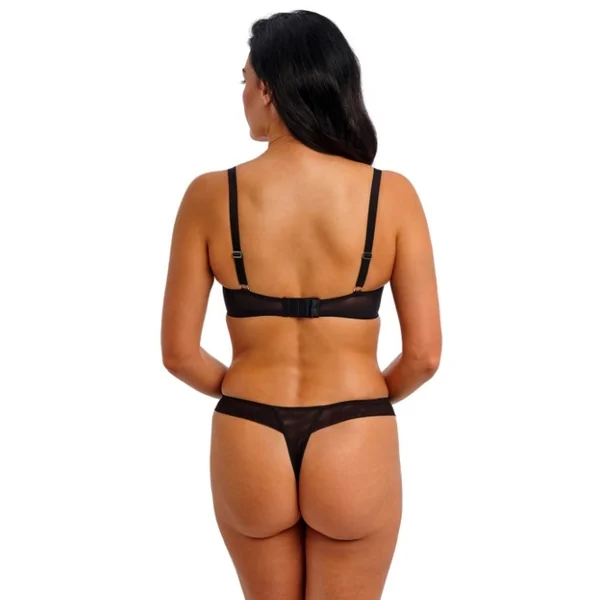 Wacoal Lingerie Mayumi bleu marine culotte string