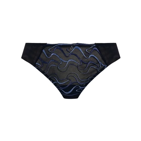 Wacoal Lingerie Mayumi bleu marine culotte string