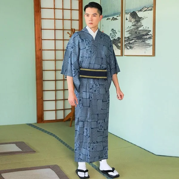 Yukata À Motifs Japonais