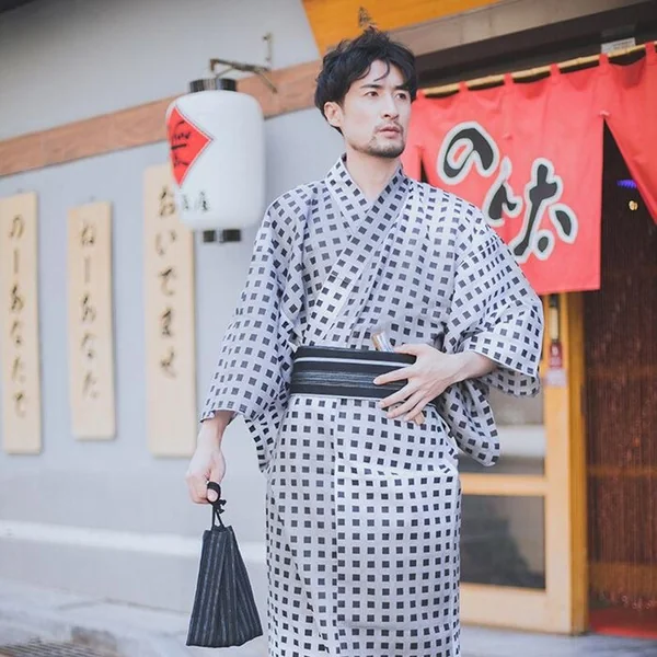 Yukata À Pois Homme
