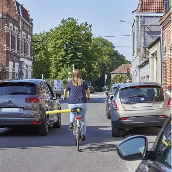 Écarteur de danger pour cycliste – La Paulette jaune – Mottez